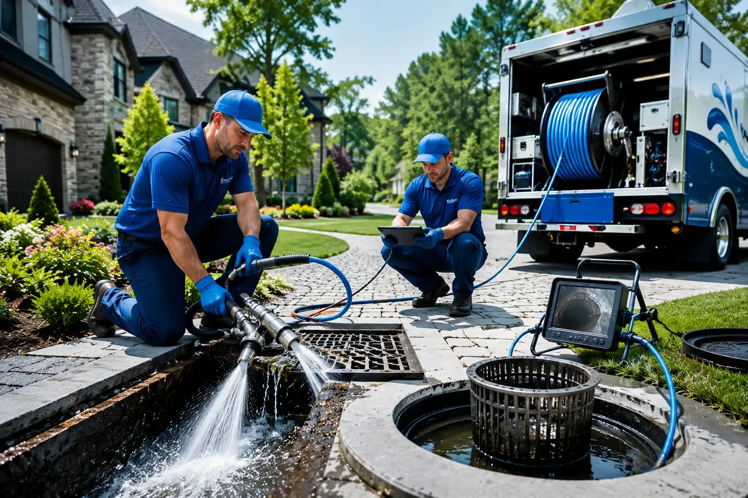 Local outdoor drain cleaning professionals in Whiting, KS